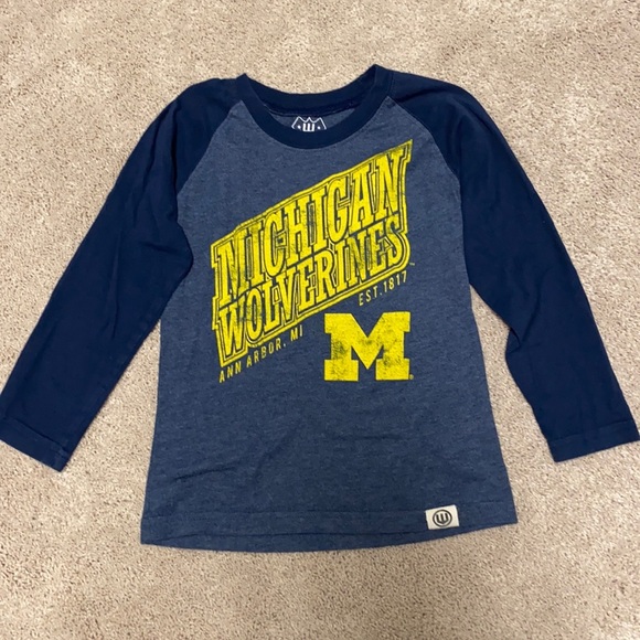 Wes & Willy Other - Michigan long sleeve shirt